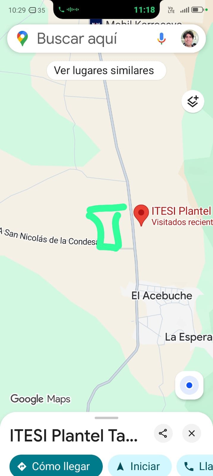 Terreno Venta frente al  ITESI, Plantel Tarimoro, Gto. 49,000 mts.